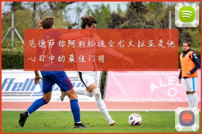 范德萨称阿利松适合尤文拉亚是他心目中的最佳门将