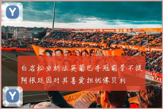 白岩松分析法英葡巴夺冠前景不提阿根廷因对其喜爱担忧像贝利